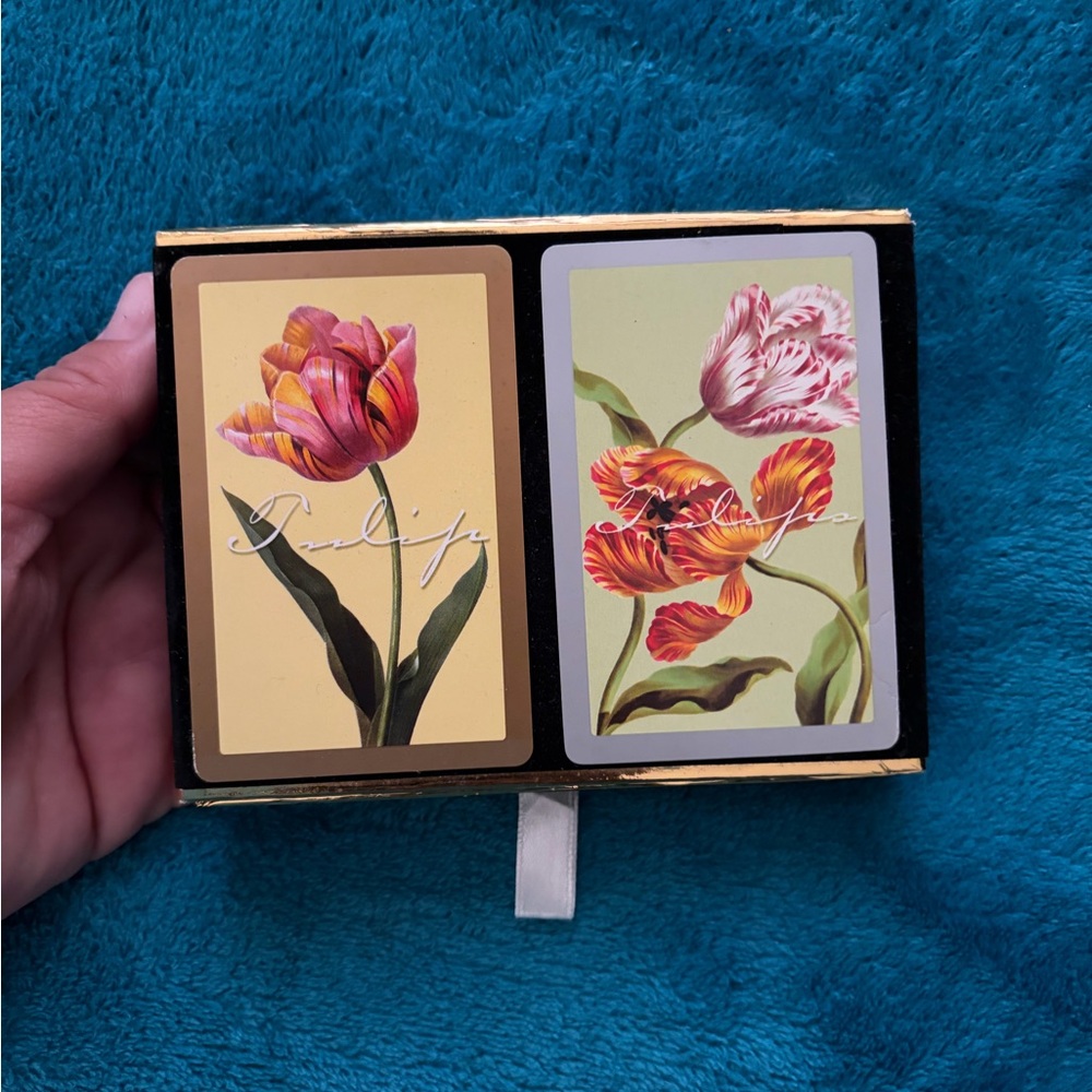 Floral Playing Cards Set